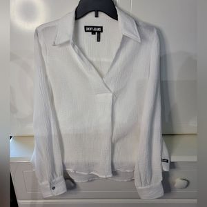 2 piece DKNY shirt and pant.